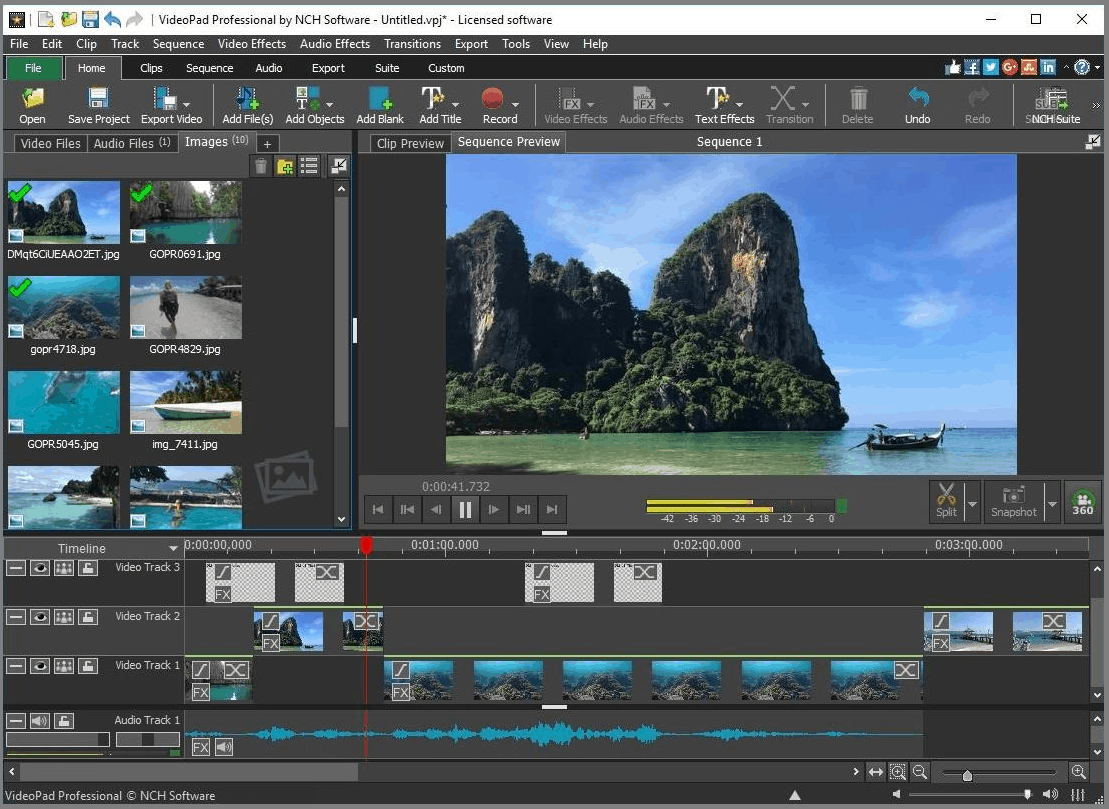 video editing software